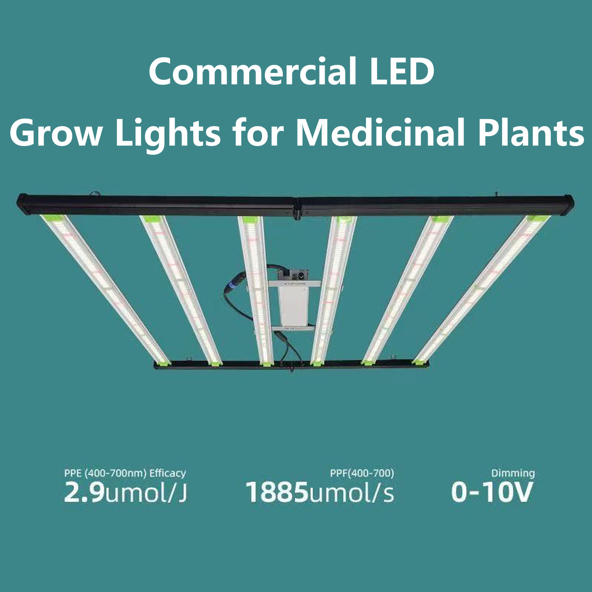 Large-scale commercial LED grow lights