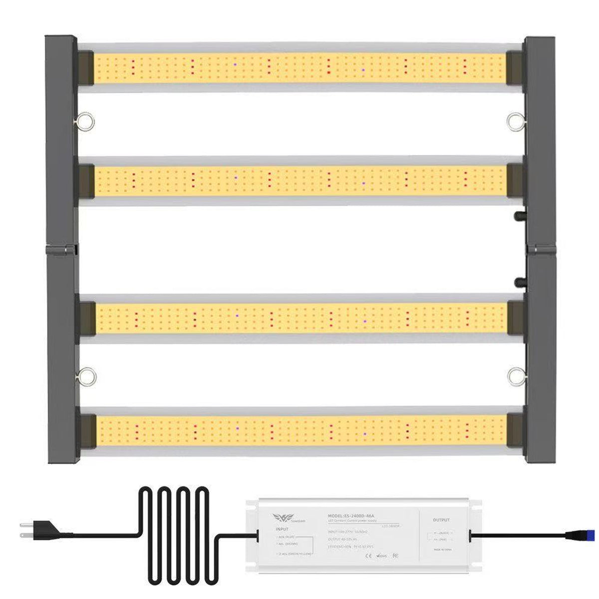 Full-spectrum supplemental plant grow light