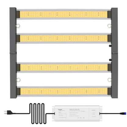 Full-spectrum supplemental plant grow light