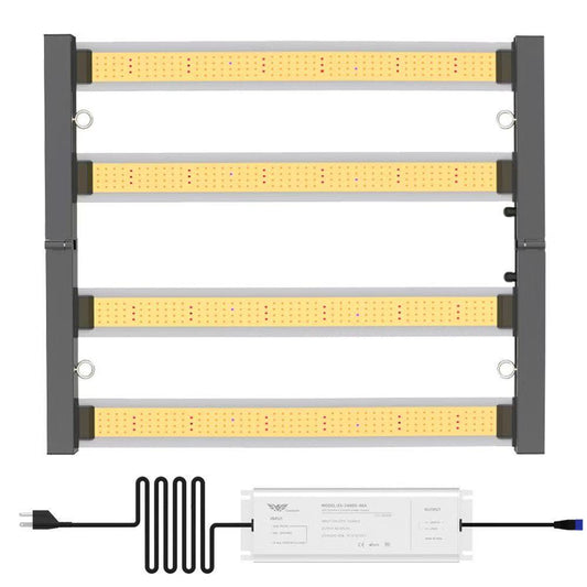 Full-spectrum supplemental plant grow light